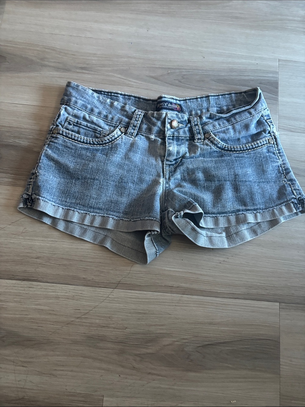 Levi's Light Blue Denim Women's Shorts